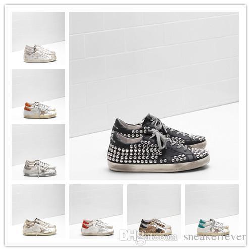 High Quality of Golden Goose Leather Villous Leather Casual Shoes, Men and Women Casual Shoes Ggdb Old Sneakers