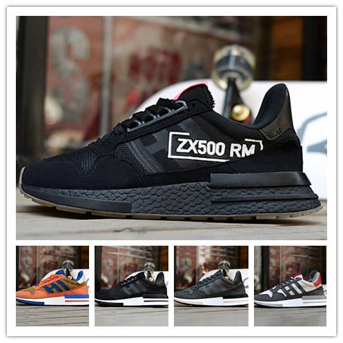 2018 New ZX 500 RM Goku Men ZX500 OG The Dragon Ball Z Grey Casual shoes Size 36-45
