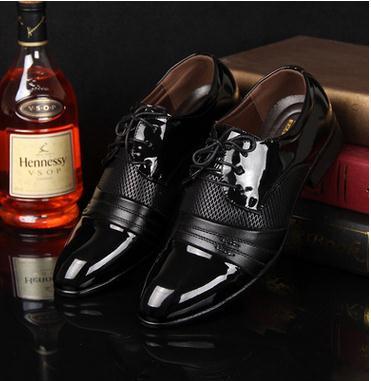 HOT sale Big size 38-47 man dress shoe Flat Shoes different style and color Leathe Luxury Men's Business Oxfords Casual Shoe