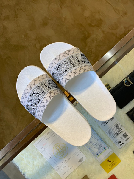 good quality With Box 2019 Slides Summer Luxury Designer Beach Indoor Flat G Sandals Slippers House Flip Flops With brand sandal wester