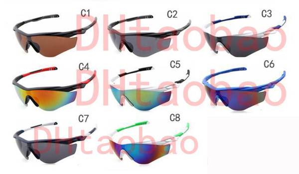 SUMMER NEW MEN sports UV400 sun glasses protective glasses women Outdoor Wind eye protector sunglasses cycling glasses 9color free shipping