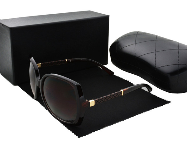 High quality New fashion vintage sunglasses women Brand designer womens sunglasses ladies sun glasses with cases and box