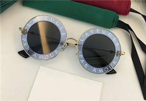 2017 New high quality 0113 brand designer luxury womens sunglasses women sun glasses 0113S round sunglasses gafas de sol mujer lunette