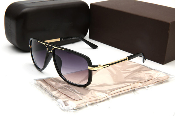 Men's sunglasses luxury brand designer sexy retro sunglasses, women's uv - safe driving sunglasses.