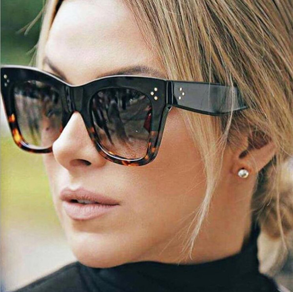 Women Sunglasses Sexy Leopard Full Frame Glasses Famous Eyewear Special Design Luxury Sunglasses Vintage Fashion Eyeglasses