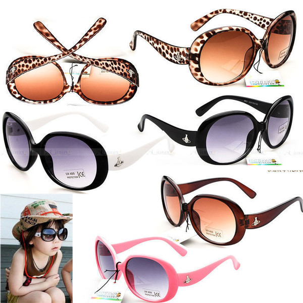 Free Shipping Baby Boys Girls Kids Sunglasses Child Goggles Googles Glasses 5 Colors 100%UV400