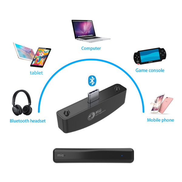 switch dongle New Bluetooth Headset Converter N-Switch lite / PS4 / PS3 / PC Audio Receiver with Microphone for nintendo switch