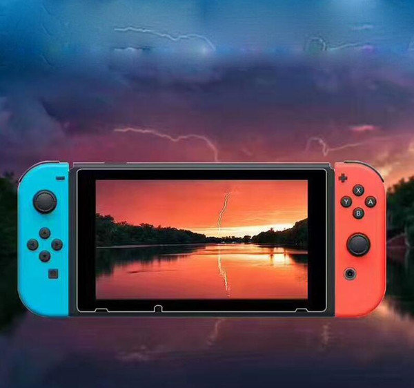 Tempered Glass Screen Protector Protective Film Case Cover 2.5D 9H Console Consola NS Accessories For Nintendo Switch hot sale