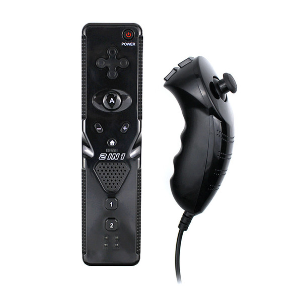 2in1 Wireless Remote Controller For Nintend For Wii Nunchuck With Motion Plus Gamepad For Wii Remote Controle Joystick Joypad