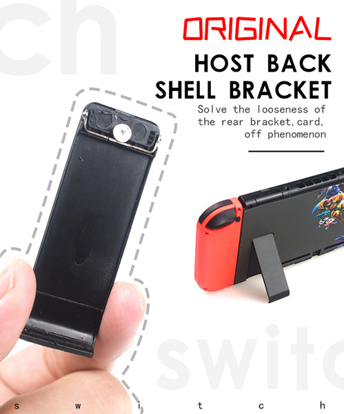 DATA FROG Host Back Kickstand Shell Support Bracket Stand Case Holder for Nintend Switch NS Console Repair Replacement Parts