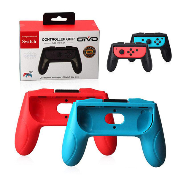 Grips Joy Con Controller Set of 2 Handle Comfort Hand grips Kits Stand Support Holder Shell