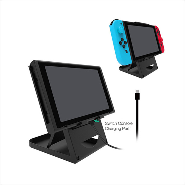 Portable Height Adjustable Holder Support Frame Bracket Compact Playstand Desktop Stand Bracket for Nintend Switch NS Host