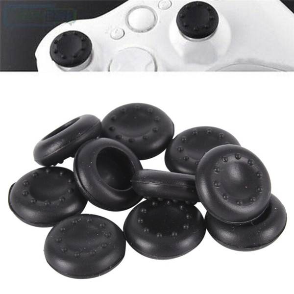 10pcs/lot Rubber Silicone Cap Analog Controller Silicone Cap Cover Thumb Stick Grip For PS3 PS4 XBOX 360 5 Color