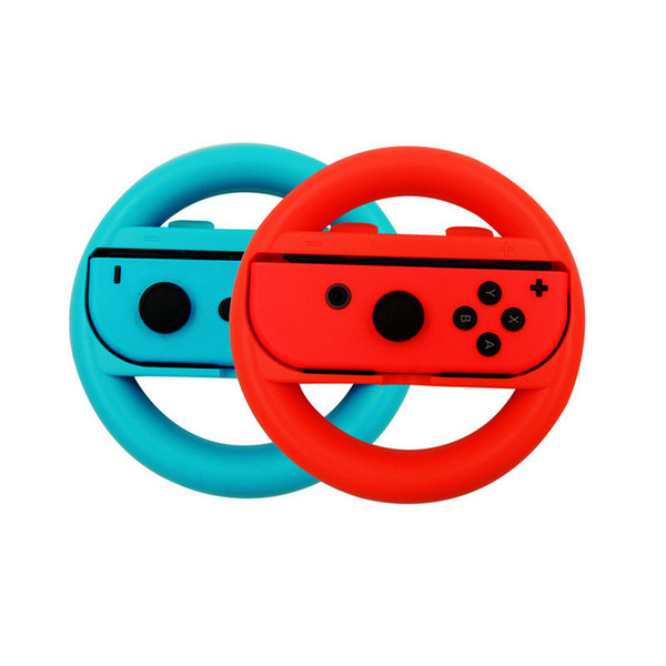 high quality 10 in 1 Accessories Set for Nintend Switch 4 * Steer Wheel Handle for Joy-con Grip 4 * Controller Grips Type-C Cable Charger