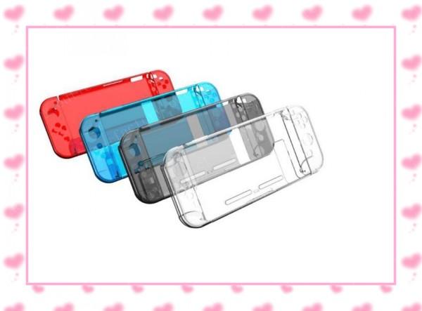 Clear Back Bag Protective Cover Case for Switch NS NX Cases Cover for Nintend Switch Ultra Thin PC Transparent Bag