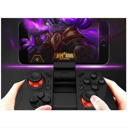 MOCUTE 050 Wireless Bluetooth Gamepad PC Game Controller for Smartphone TV Box With Built-in Foldable Holder Wireless Game Joystick