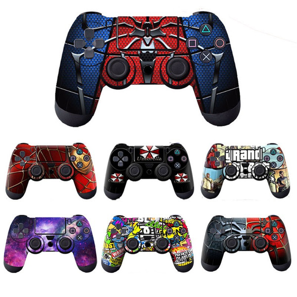 Cool Fasshion 1pcs Controller Skin for PS4 Controller Decal Stickers for Playstation4 Controller Free Shipping