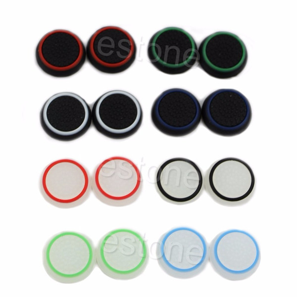 1 Set 2pc Thumbstick Cap Cover Analog 360 Controller Thumb Stick Grip For PS4 XBOX ONE