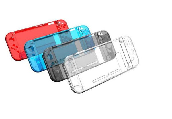 Clear Back Bag Protective Cover Case for Switch NS NX Cases Cover for Nintend Switch Ultra Thin PC Transparent Bag hot sale