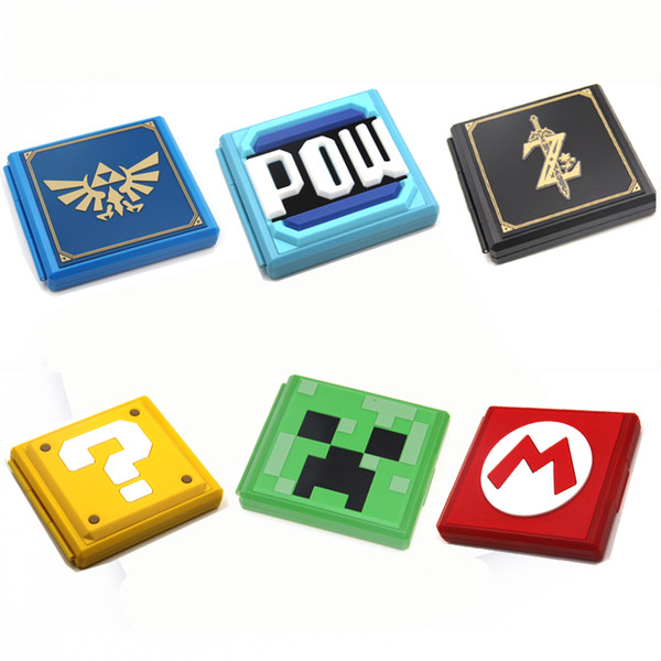 6 Color Game Card Storage Case Game card Protective Cover Cases For Nintend Switch Gaming Accessories