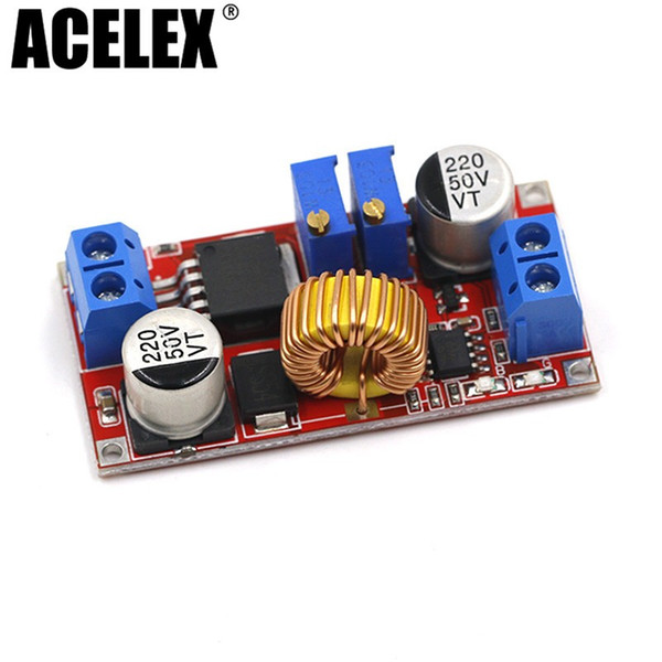 Original 5A DC to DC CC CV Lithium Battery Step down Charging Board Led Power Converter Lithium Charger Step Down Module