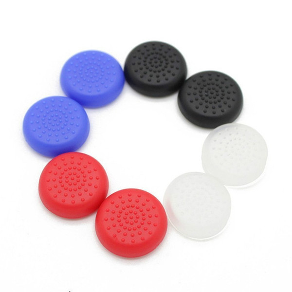 2pcs For PS4 for XBOX 360 Controller Rubber Silicone Cap Thumbstick Analog Cover Case Skin Joystick Grip Thumb Stick