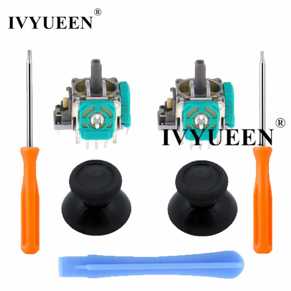 IVYUEEN 2 pcs 3D Analog Joystick Stick Sensor Module Potentiometers & Thumbsticks for Microsoft XBox One 1 Wireless Controller