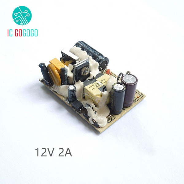 AC-DC 12V 2A Switching Power Supply Module DC Voltage Regulator Switch Circuit Bare Board Monitor LED Lights 110V 220V SMPS