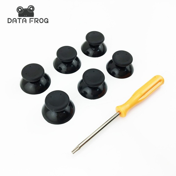 6 Pcs Replacement buttons Thumbsticks For Microsoft Xbox 360 Controller analog stick buttons for x box 360 controller