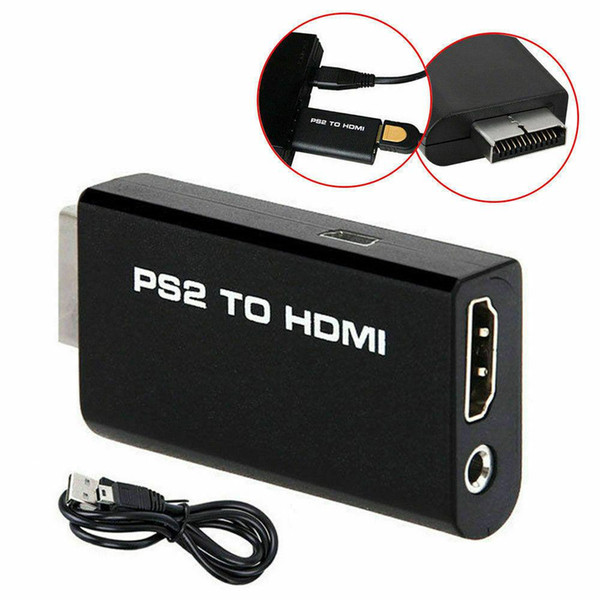 PS2 to HDMI Converter Adapter HD Cable for Sony Playstation 2