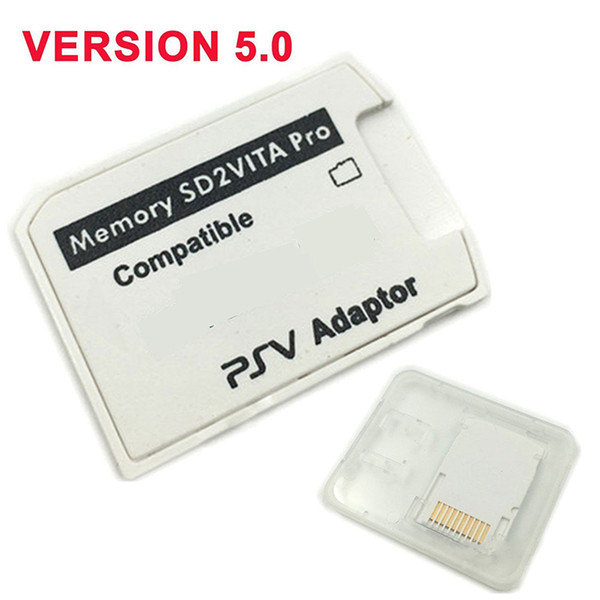 Newest Version 5.0 Memory SD2VITA PRO TF Card Adapter for PSV 1000/2000 3.60 System Micro SD Card