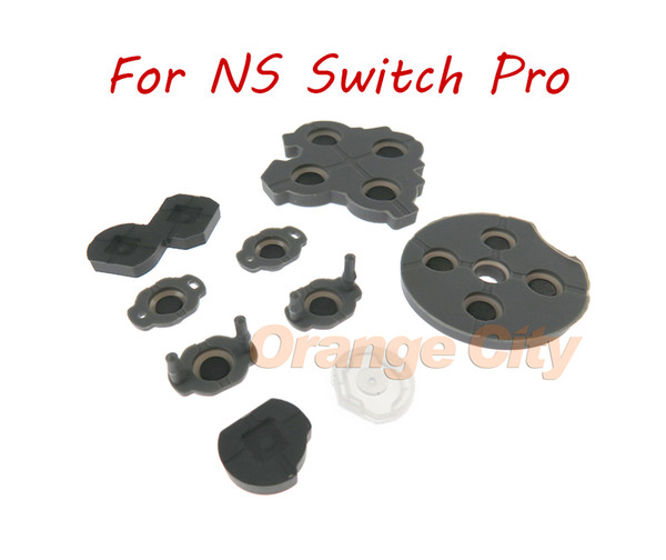 Repair Parts For NS Switch Pro controller LR Key Button ZL ZR Controller Conductive rubber pad