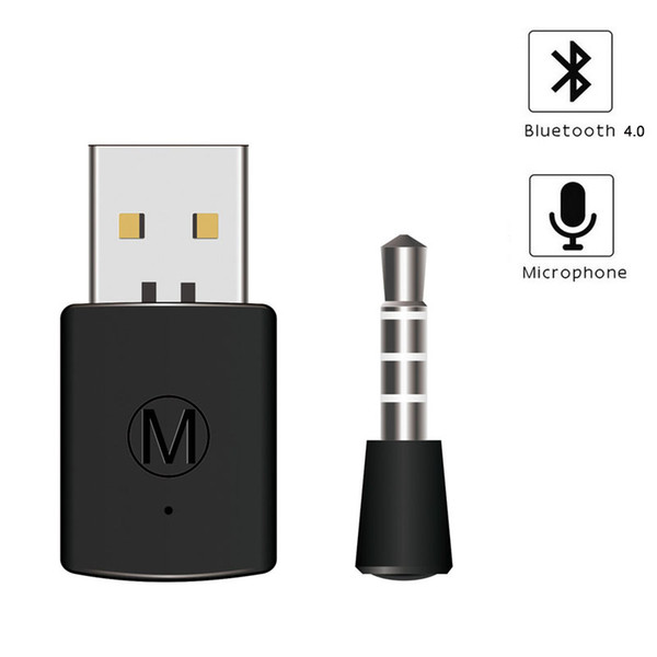 3.5mm Bluetooth 4.0 EDR USB Bluetooth Dongle Wireless USB Adapter Receiver For PS4 Headphone Controller Gamepad PS4 Bluetooth Headsets