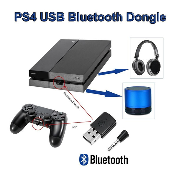 PS4 Latest Version Bluetooth Dongle PS4 4.0 USB Adapter for PS4 Any Bluetooth