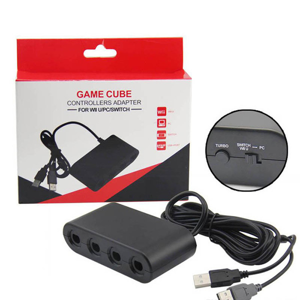 For GameCube GC to Switch Controllers USB Adapter Converter for Nintendo WiiU PC Game Accessory For NS Switch