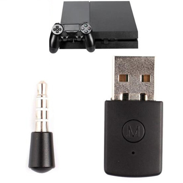 10pcs Portable Audio Wireless Adapter Bluetooth Receiver Adapter Bluetooth 4.0 A2DP Dongle USB Adapter For PS4 /PC Headsets