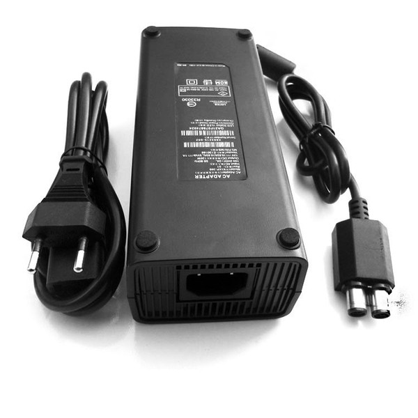 new arrival EU/US Plug AC Adapter Charger 220V Charge Charging Power supply Cord cable for Microsoft XBox 360 x-360 S Slim 135W Power Supply