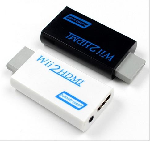 Wii2HDMI Wii to HDMI Converter Output Video Audio Adapter Supports All Wii Display Modes (NTSC 480I, 480P,PAL 576I)