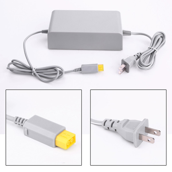 Universal Wall Charger for WiiU Power Supply EU US Plug AC Adapter adaptor for Wii U Console Host DHL FEDEX EMS FREE SHIPPING