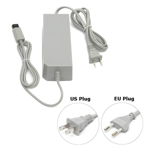 Replacement AC Adapter Adaptor Power supply Charger Cable for Wii US EU Plug DHL FEDEX FREE SHIPPING