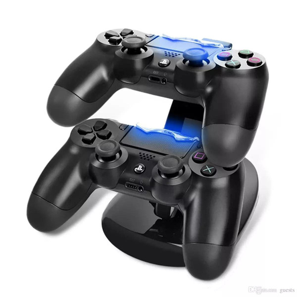 Dual Controllers Charger Charging Dock Stand Station For Sony PlayStation 4 Wireless PS4 XBOX ONE Gamepad Game Controllers With Pack