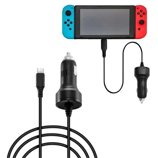 For Nintendo Switch Car Charging Cable Car Charger Power Supply Travel Adapter for Nintend Switch NS Game Accessories