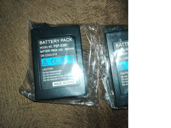 Battery for Sony PSP2000 PSP3000 PSP 2000 PSP 3000 Gamepad PlayStation Portable Controller 3600mAh New Replacment Batteries