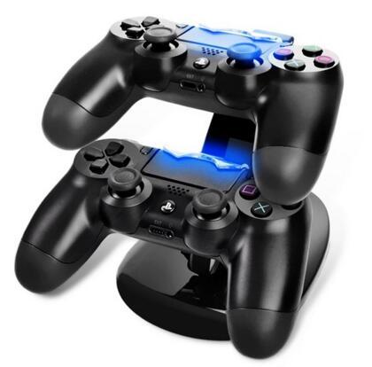 Micro USB Charging Dock for PS4 Double Game Handle Dual Charge Dock Stand for XBOX ONE Controller Gamepad Mount Holder