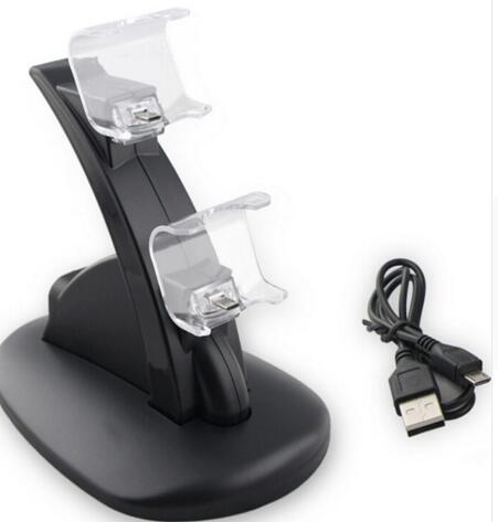 Micro USB Charging Dock for PS4 Double Game Handle Dual Charge Dock Stand for XBOX ONE Controller Gamepad Mount Holder