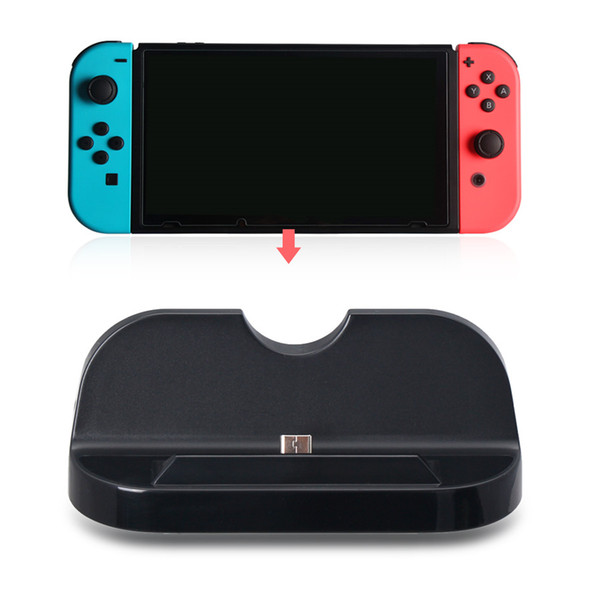 2017 New 2 In 1 Charge Dock Station For Nintendo Switch Holder Bracket Charger Charge Stand For Nintendo Switch Accessories