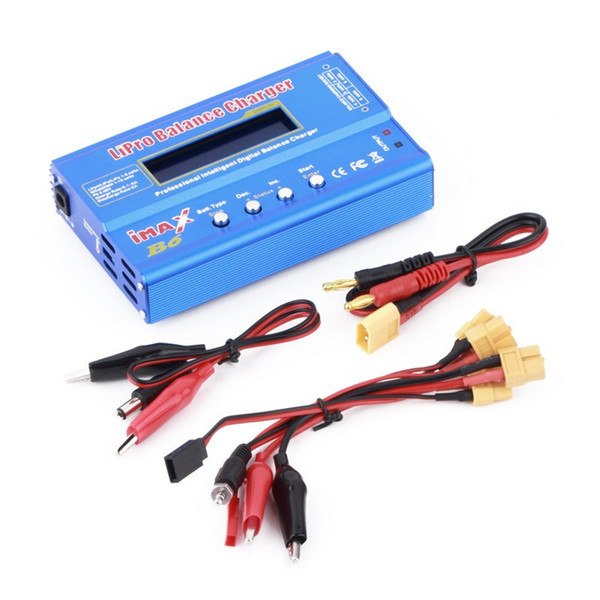 IMAX B6 80W Multi-function 1-6 Cells XT60 LiPo Battery Digital Balance Charger