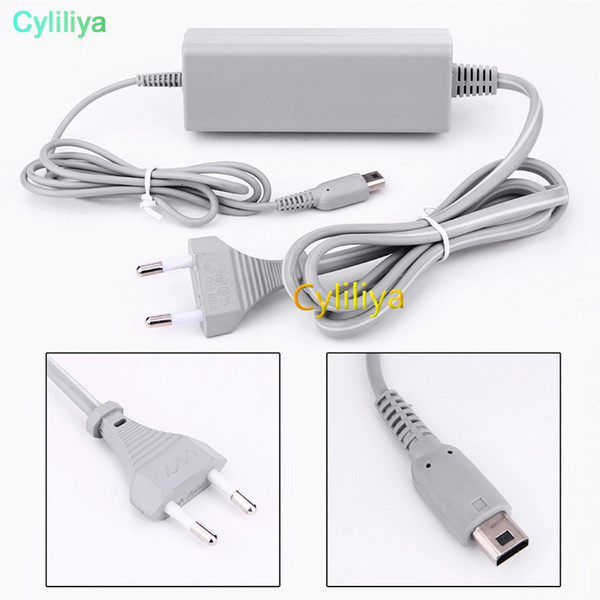 US/EU Plug Home Wall Power Supply AC Charger Adapter for Nintendo WiiU Wii U Gamepad Controller joypad