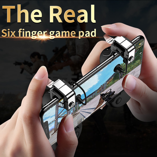 Mobile phone Game Controller Gamepad Trigger Aim Button L1R1 Shooter Joystick For IPhone Android Phone Game Pad Accesorios Top