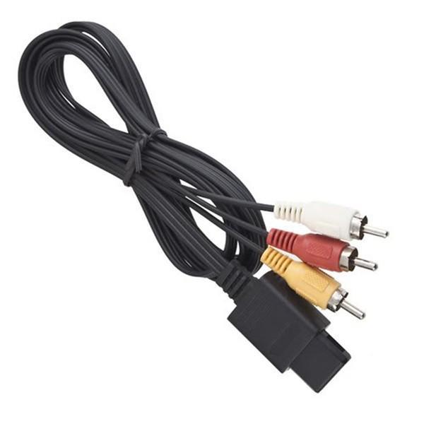 180cm AV TV RCA Video Cord Cable For Game cube/for SNES GameCube/for Nintendo for N64 64 Wholesale Store